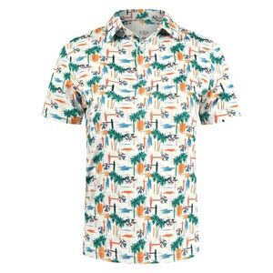 1764 GOLF • Beachin’ 80’s Polo Signature Shirt